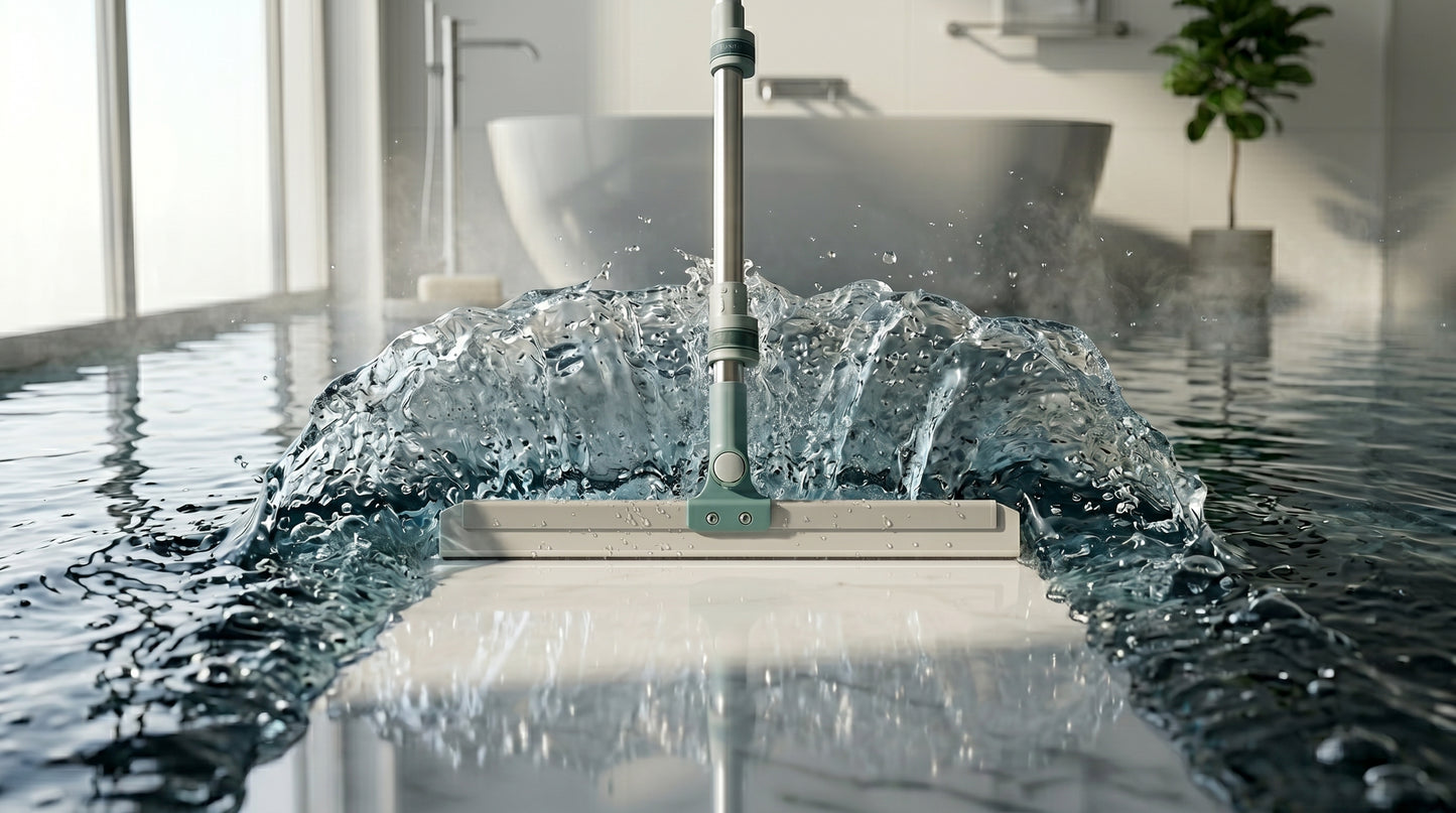AquaArc Pro™ 180° Rotating Silicone Floor Wiper